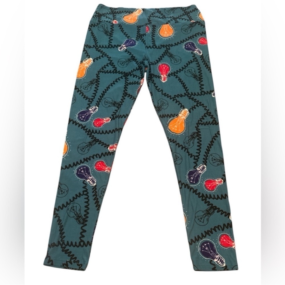 LuLaRoe Leggings Bundle Of Three Size Tall & Curvy Buttery Soft Stretchy - Picture 3 of 10